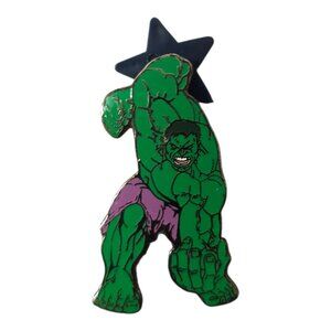 Universal Studios Pin Trading 2008 The Incredible Hulk Marvel Enamel Pin Pinback